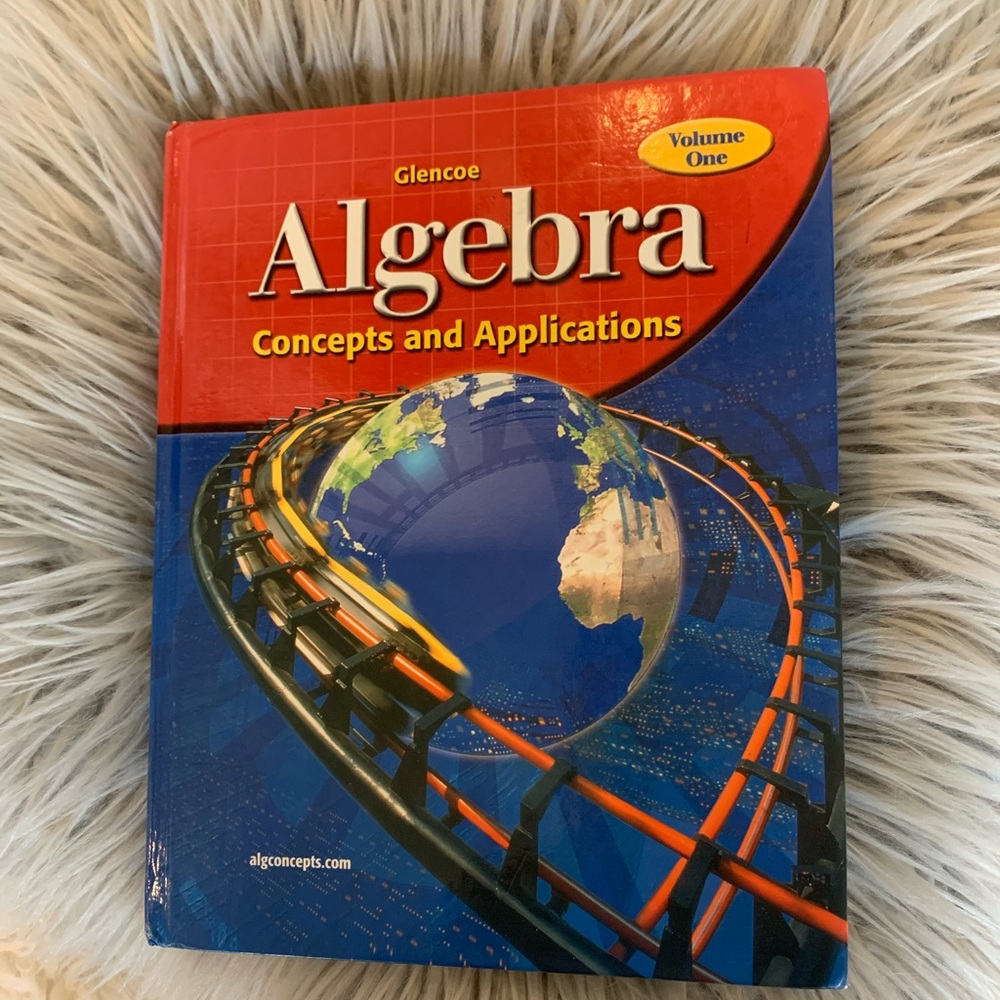 Algebra Textbook Hardback Glencoe